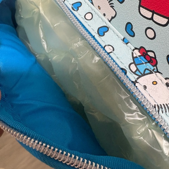 Sanrio Hello Kitty & Daniel Loungefly Backpack - Light Blue and Red main image 4